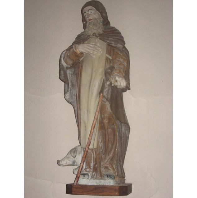 Statue de St Antoine - Mairie de Mionnay