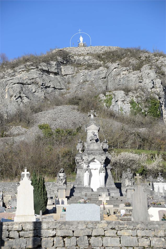 Cimetière et vierge du Mont Carmier - AL. MANZONI
