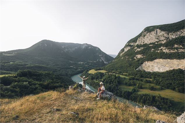 Vue sur le Rhône - Anne-Marie Barbe