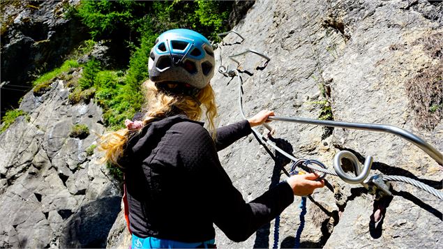 Personne sur la Via Ferrata - OTVCMB