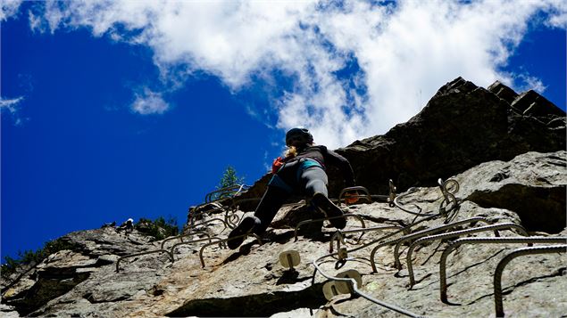 Personne sur la Via Ferrata - OTVCMB