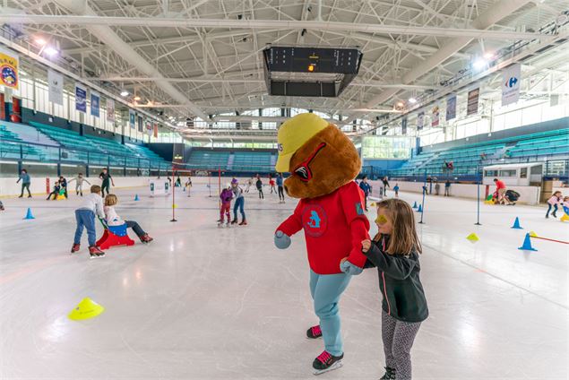 Patinoire Charlotte la Marmotte - B. Molinier