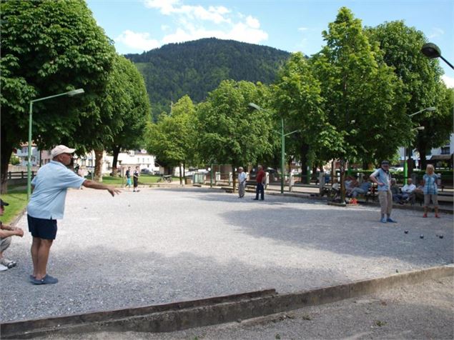 Boulodrome centre ville de Thônes - OT Thônes Val Sulens