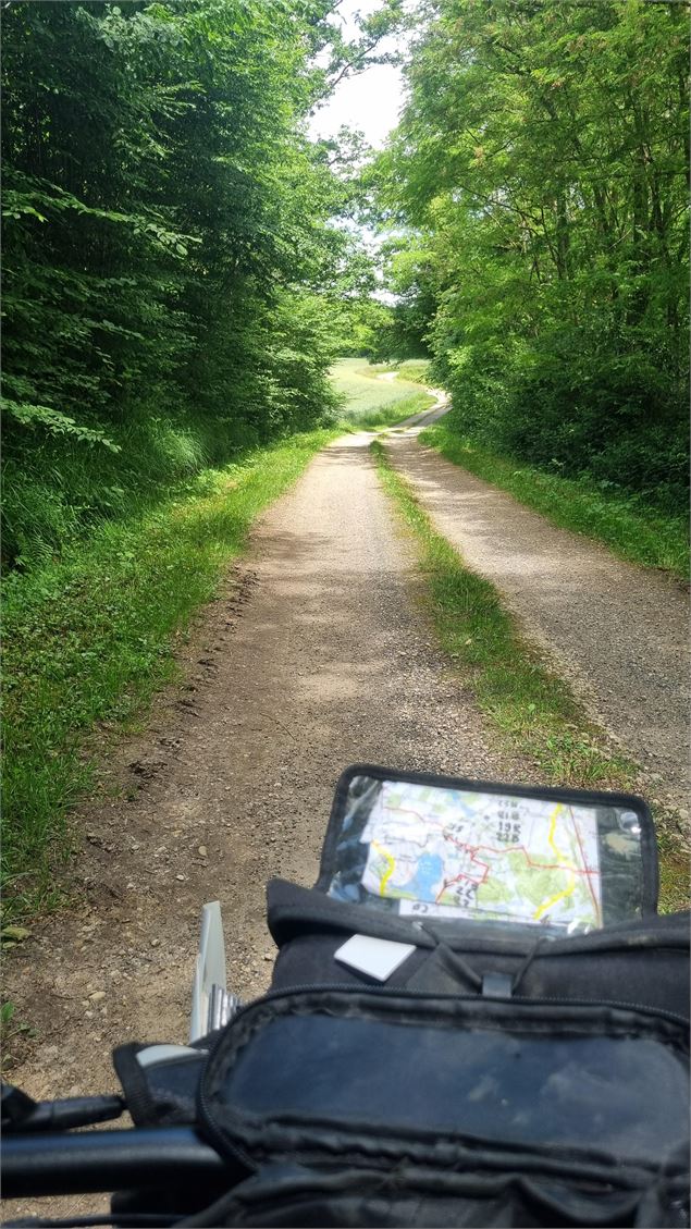 Liaison VTT-VTC (L5) St Trivier de Courtes - Romenay - scalland