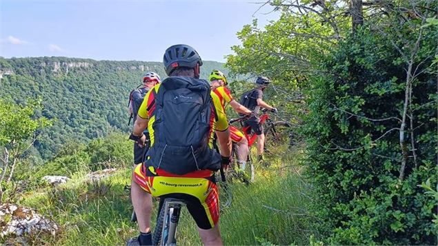 Circuit VTT n°30 (noir) - Monts de Corveissiat - Belvédère d'Echazeaux - Bourg Revermont VTT