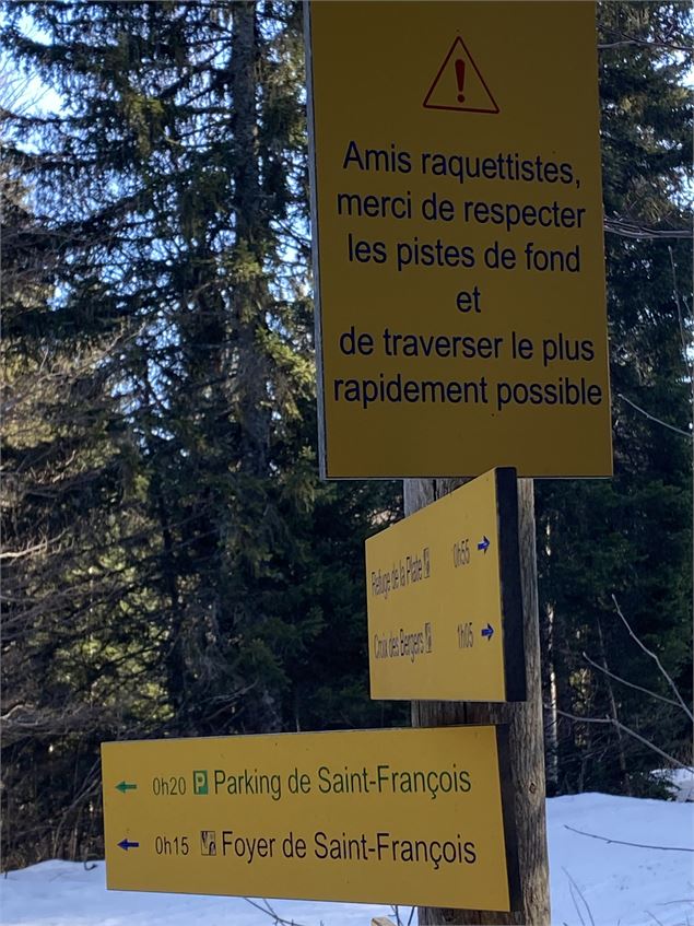 Itinéraire raquettes à neige : la petite traversée_Le Revard - Benjamin Panczuk