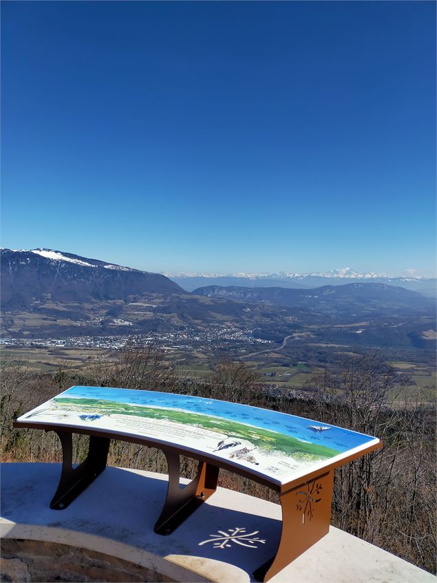 Table d'orientation - ©Laurent Madelon CC Bugey-Sud