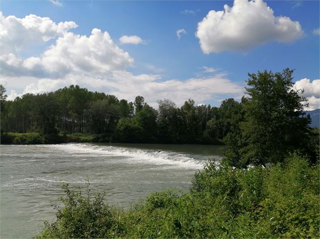 Vue sur le Rhône - Henri De Caevel