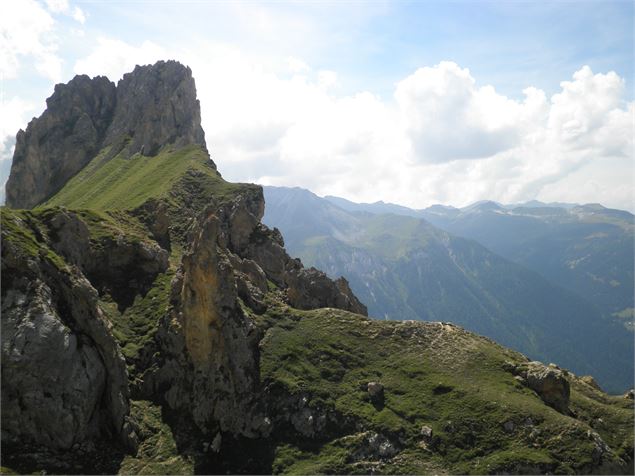 Vue sur le col - M.Garçon - OT Peisey-Vallandry