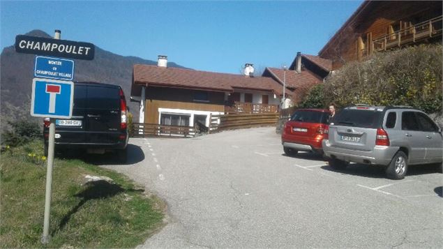 Parking Champoulet village - BM