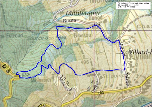 Boucle de Vernathiau - Ville de La Motte-Servolex