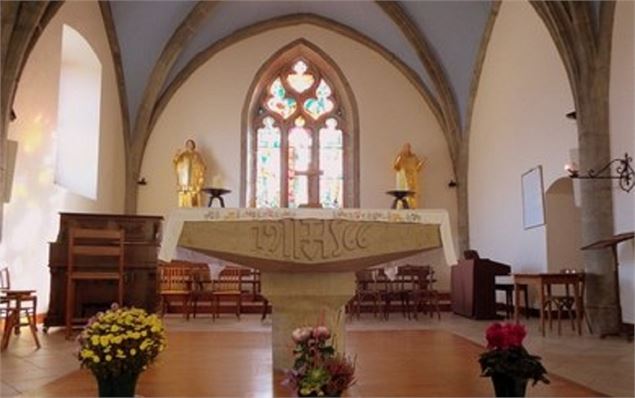 Eglise - vue de l'intérieur - Paroisse Saint-Jean Baptiste
