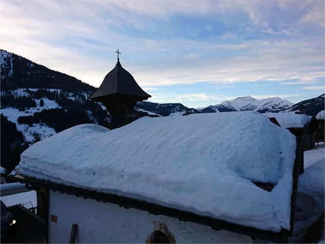 Hameau et chapelle du Praz - Office de Tourisme des Saisies