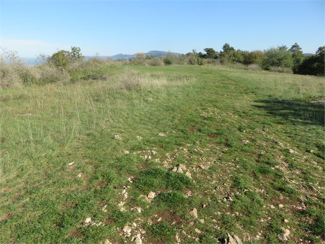 Le plateau vue nord