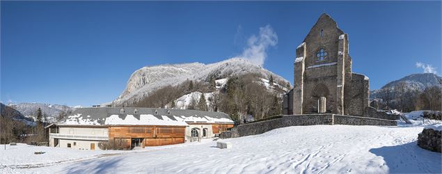 Le domaine en hiver - Yvan Tisseyre / OT Vallée d'Aulps