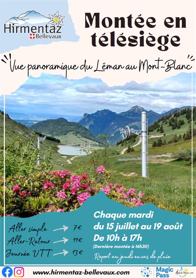 Affiche télésieges 2025 - Gilles Place