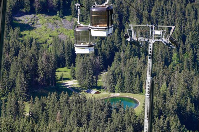 Télécabine Le Bettex/Mont d'Arbois