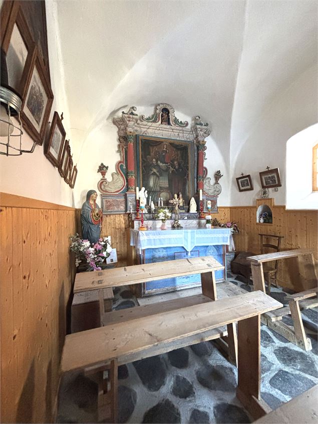 Intérieur chapelle - Geoffrey Vabre