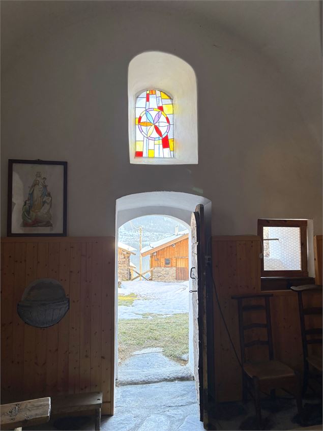 Intérieur chapelle - Geoffrey Vabre