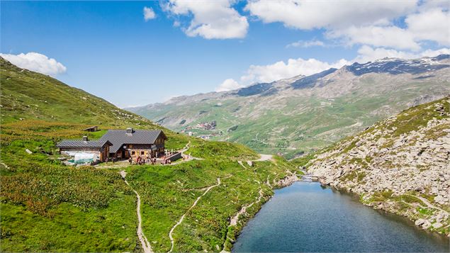 Le Lac du Lou, départ Plan de l'Eau_Les Menuires