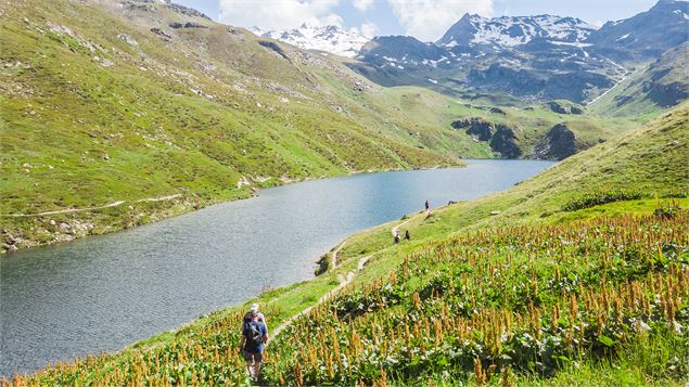 Le Lac du Lou, départ Plan de l'Eau_Les Menuires