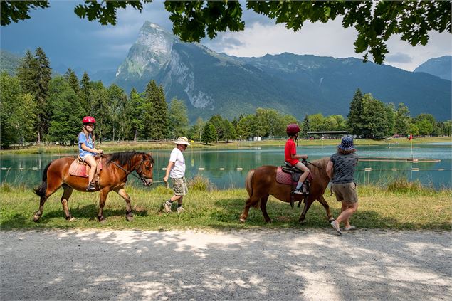 Promenade en poney - Christian Martelet