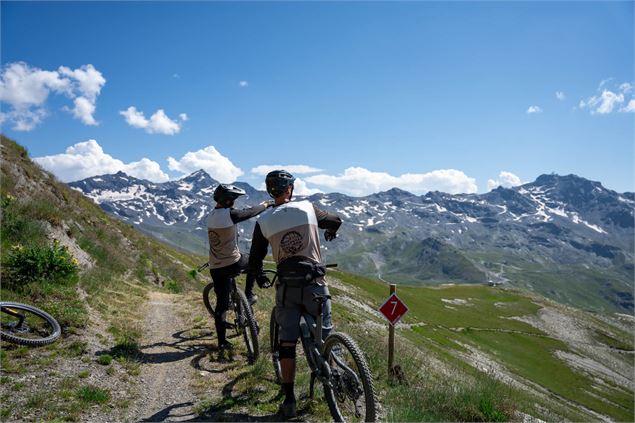 Arrêt dans la piste - C.Villette