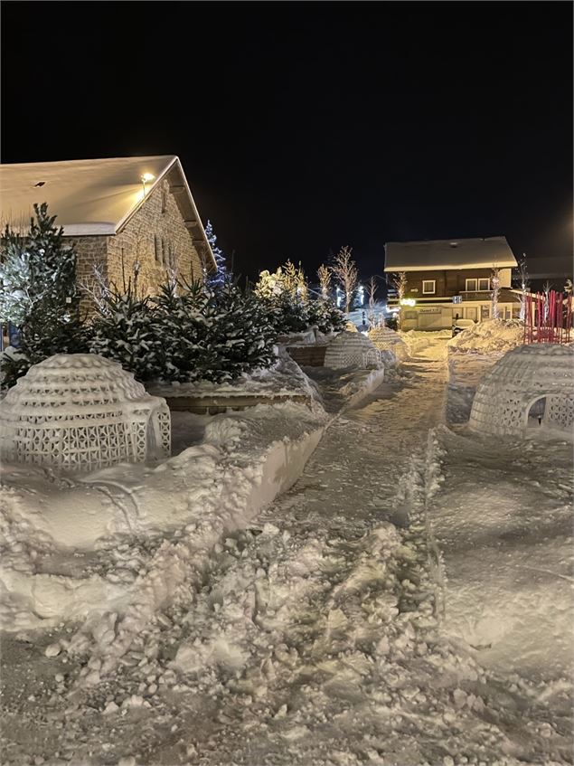 Place éphémère de Morgins
