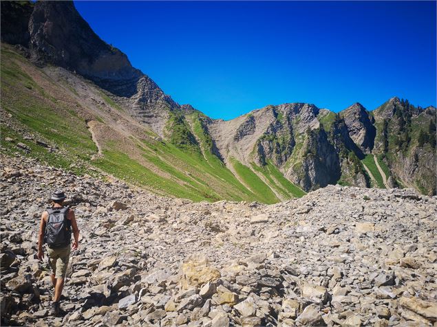 Sous Jallouvre - vue Col de Sosay - Faucigny Glières Tourisme
