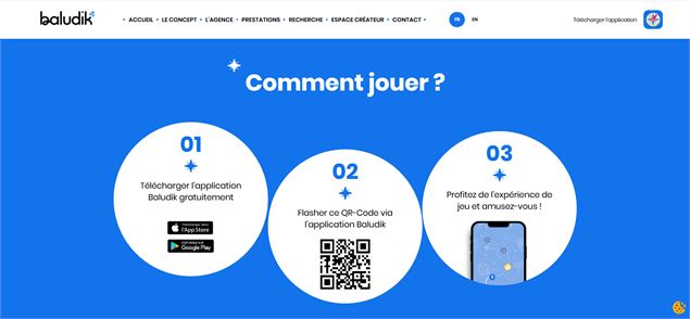Application Baludik - Arnaud Lesueur