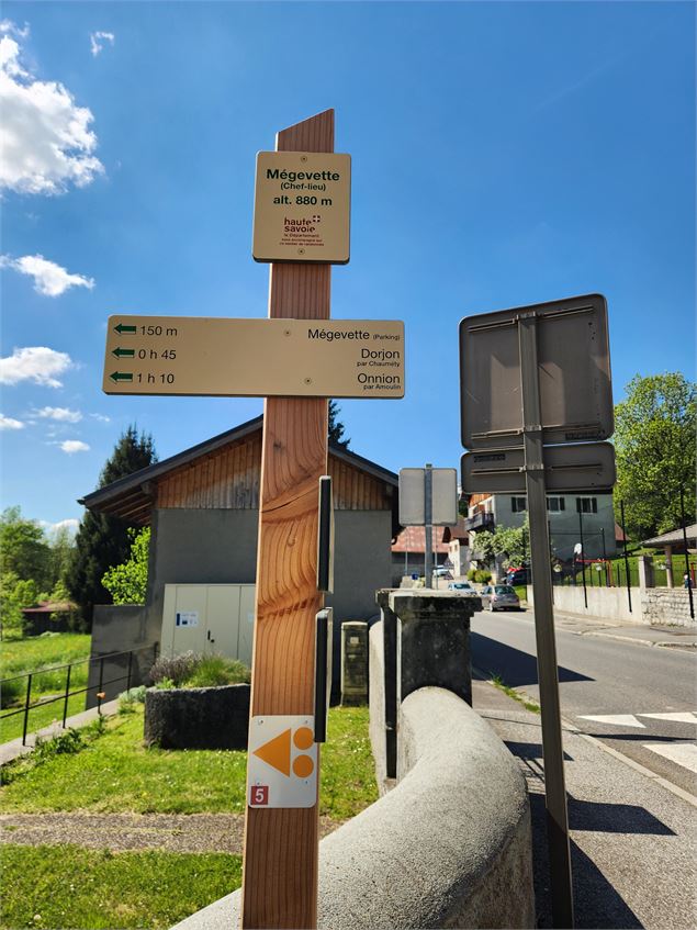 Poteau de départ - Mole & Brasses Tourisme
