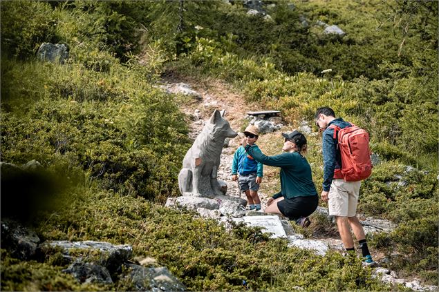 Le sentier de l'Homme Cairn_Les Arcs - Y. ALLEGRE