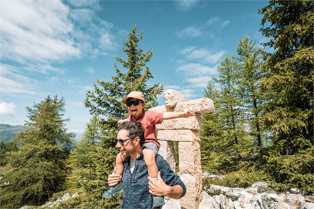 Le sentier de l'Homme Cairn_Les Arcs - Y. ALLEGRE