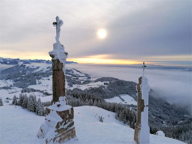 Calvaire de Miribel en hiver - Arnaud Lesueur