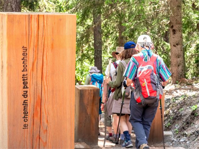 Chemin du petit bonheur et randonneurs - CCHMV APN