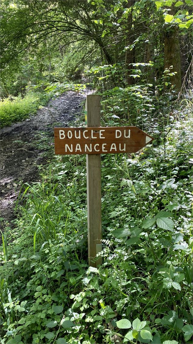 panneau d'indication de la cascade - Manon OTSLA