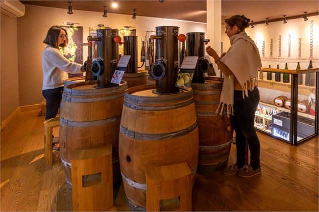 Circuit d'éveil des sens - Caveau de chautagne