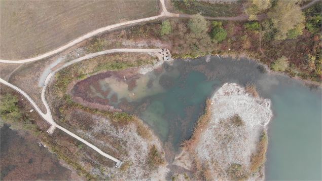 Aperçu du ponton handipêche - M. Duran/Office de Tourisme du Pays de Gex