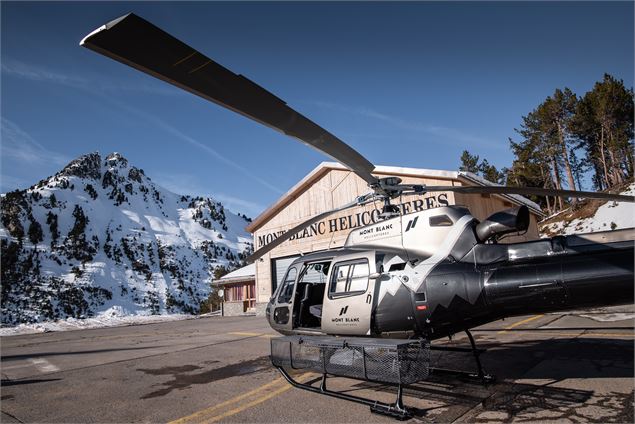 - Mont blanc hélicoptère