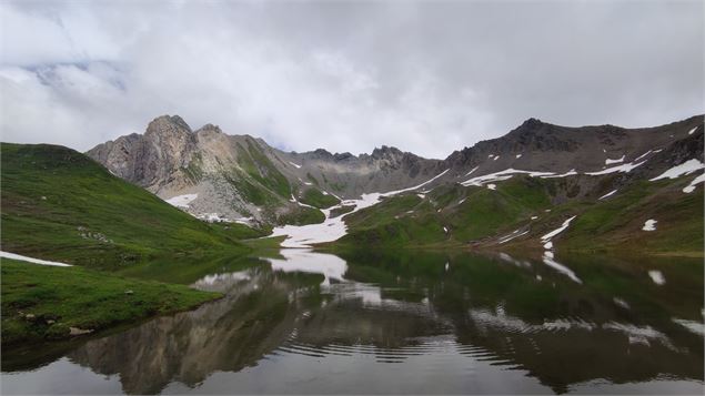 Lac sur l'itinéraire Col du Palet - Olivier Allamand