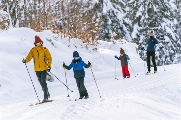 Domaine de ski nordique de la Praille_Plateau d'Hauteville - HBA