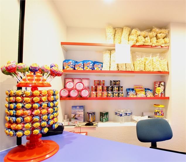 Confiseries cinéma Plagne Centre - OT Grande Plagne