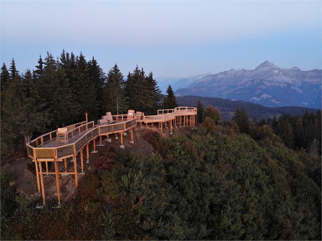 Balcon sur le Mont-Blanc