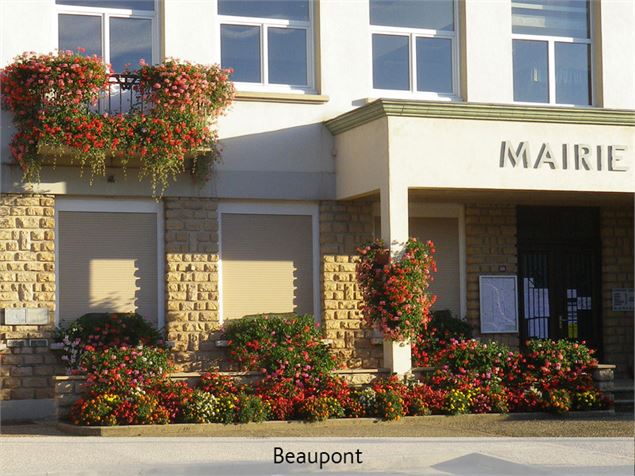 Village fleuri, Beaupont, Route fleurie de la Haute-Bresse - Route fleurie de la Haute Bresse