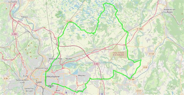 Itinéraire tracé - S.Megani