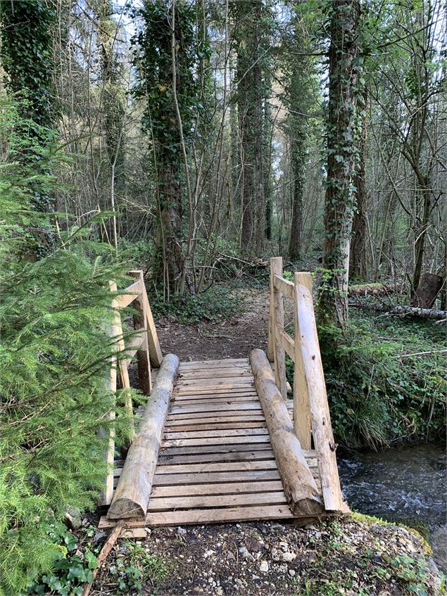 Petit pont en bois - Maxime Michel