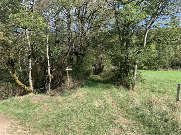 Panneau indicatif - Maxime Michel