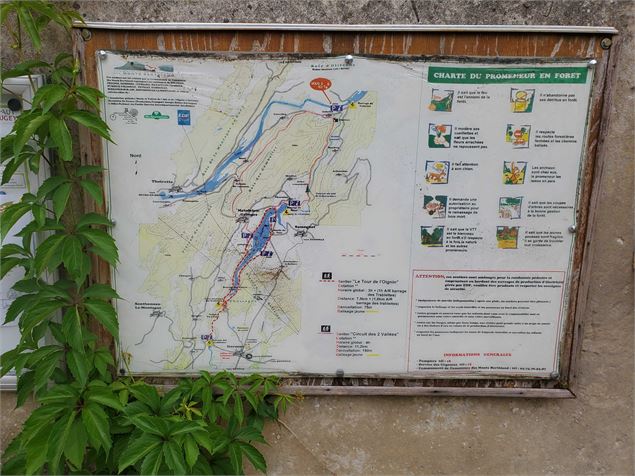 Panneau d'information - Jérôme Pruniaux - Agence ARGO - HautBugeyTourisme