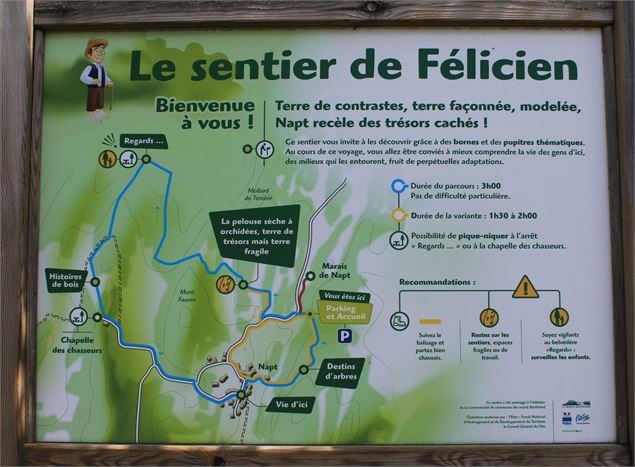 Panneau d'information - V.Allard – Haut-Bugey Agglomération