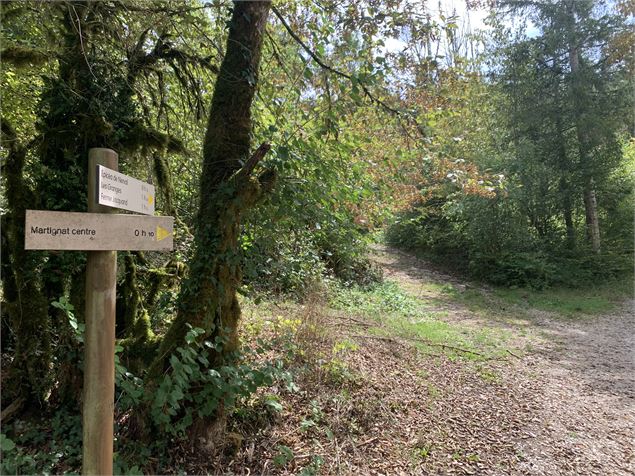 Panneau indicatif - Maxime Michel